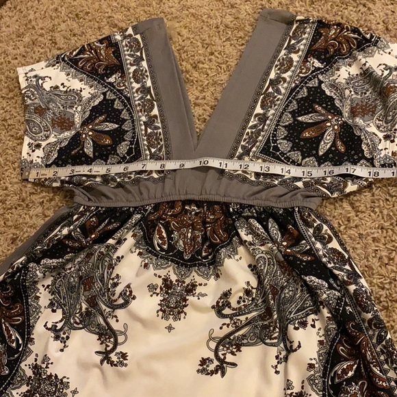 Venus Boho Paisley Print Dress - Picture 8 of 10